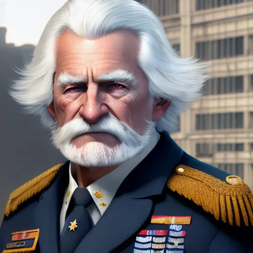 197321957-photorealistic digital painting, highly detailed realistic painting, highly detailed white haired old man officer, unreal engine.webp